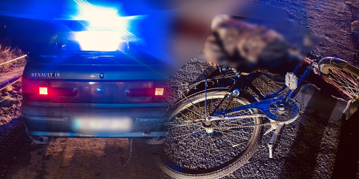 У Калинівській громаді 22-річний водій Renault на смерть збив велосипедиста