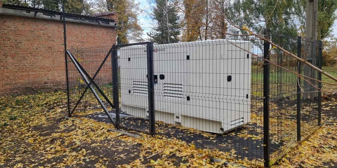 У Калинівській лікарні встановили генератор від фонду ЮНІСЕФ