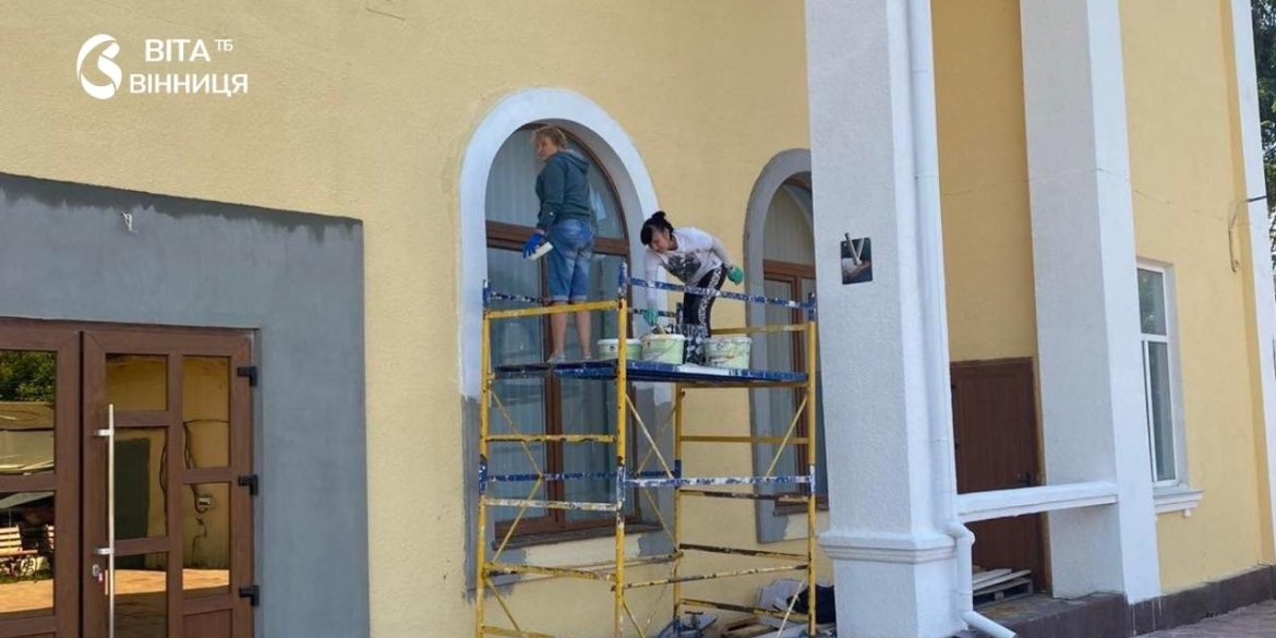 У Калинівці впорядковують територію майбутнього ветеранського хабу