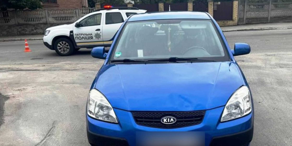 У Хмільнику 11-річна дівчинка потрапила під колеса автомобіля