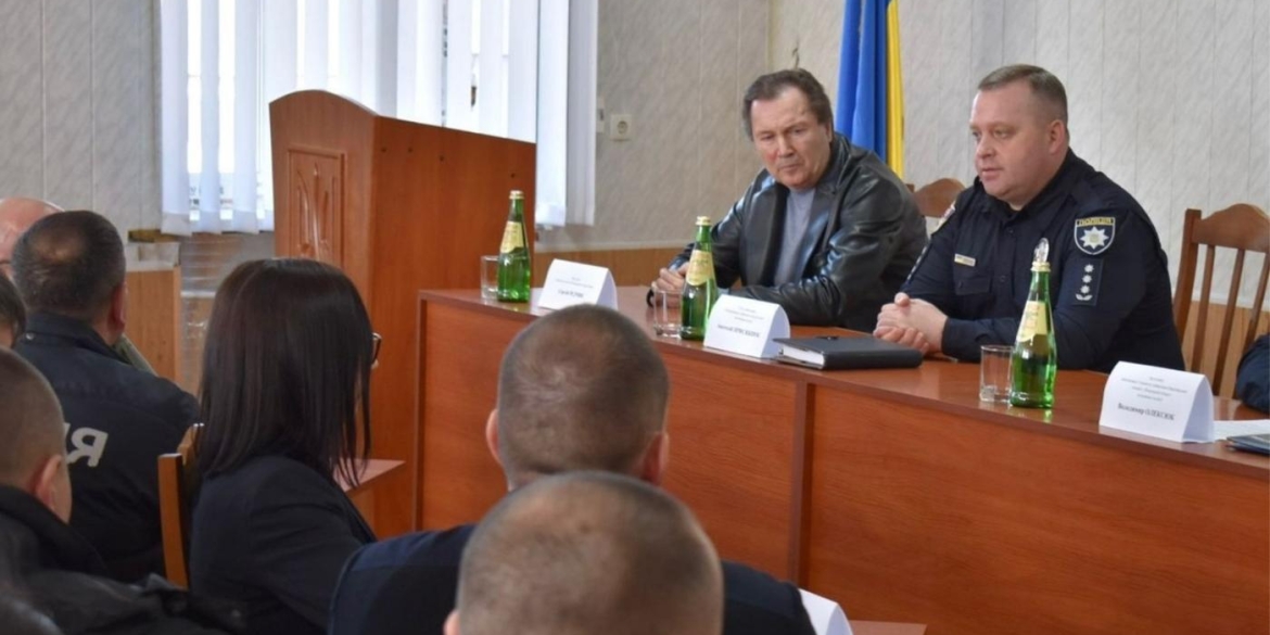 У Хмільнику представили нового керівника поліції – полковника Анатолія Присяжнюка