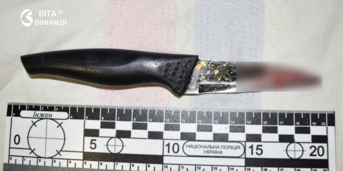 У Ладижині 56-річний чоловік під час застілля порізав ножем обличчя та шию знайомій