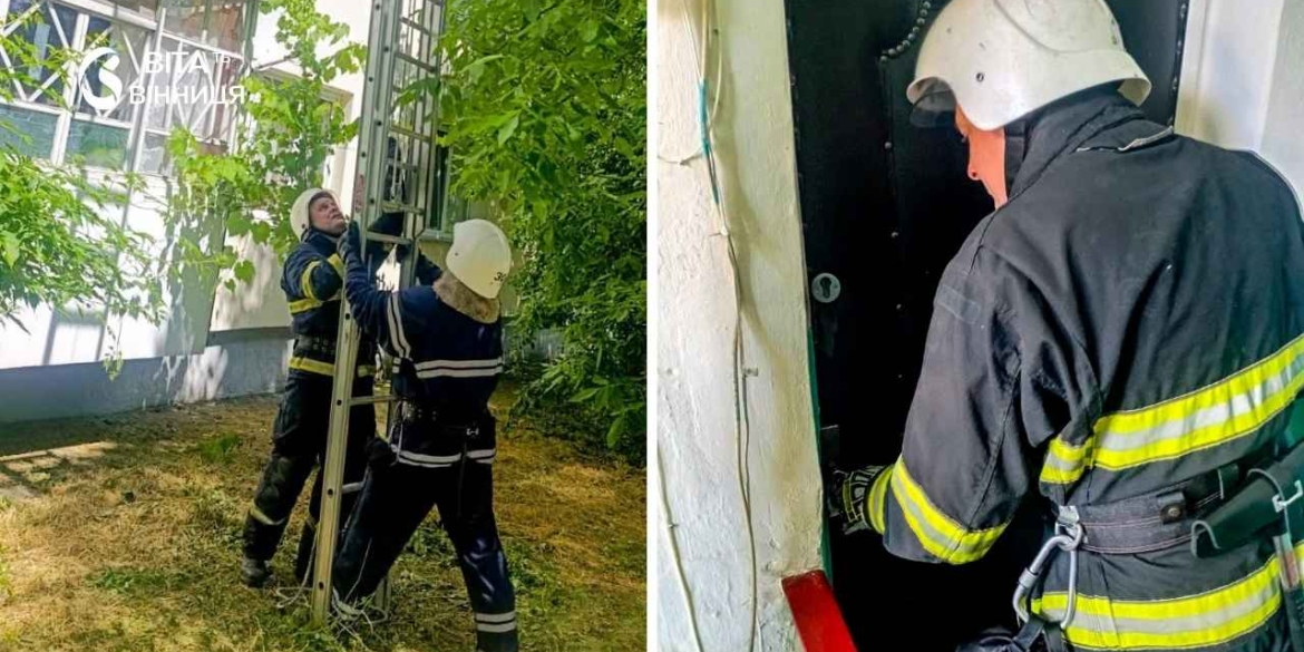 У Ладижині 88-річна жінка знепритомніла в квартирі — рятувальники дісталися через балкон