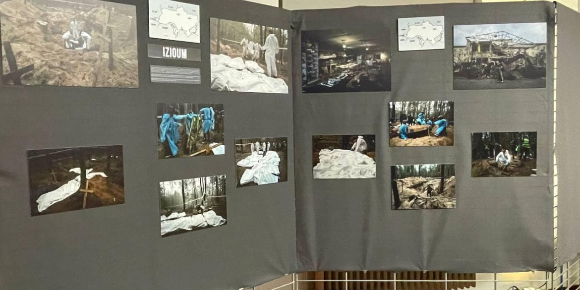 У Люксембурзі відкрили виставку для збору допомоги вінницьким рятувальникам