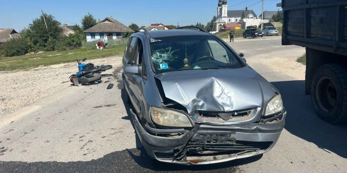 У Мурафі в ДТП серйозно постраждав 16-річний пасажир мотоцикла