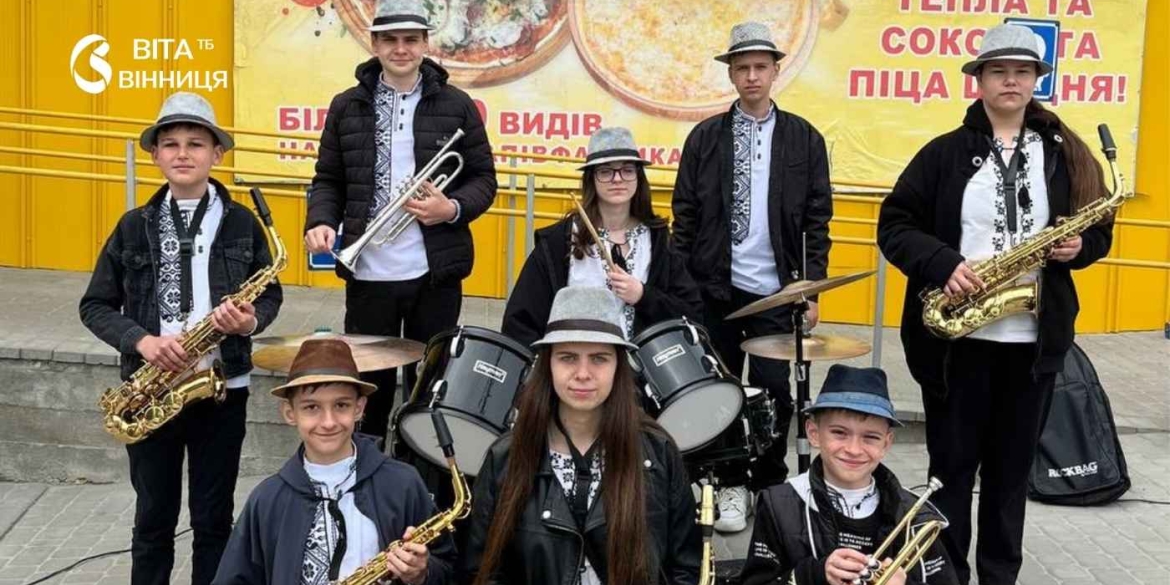 У Піщанській громаді дитячий гурт «Дебют Band» зібрав кошти для Нацгвардії