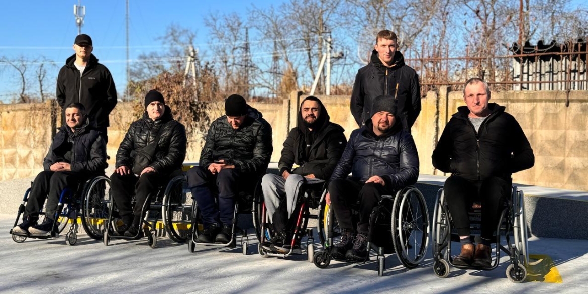 У реабілітаційному центрі у Вінниці відкрили майданчик для практики керування кріслом колісним