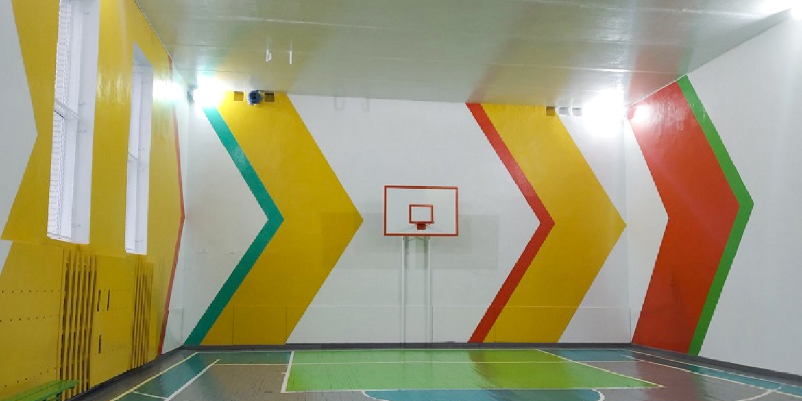 У селі Глинськ на Калинівщині облаштували сучасний спортивний зал