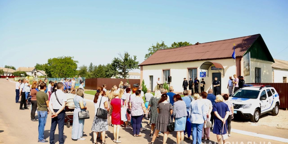 У Теплицькій громаді запрацювала поліцейська станція 