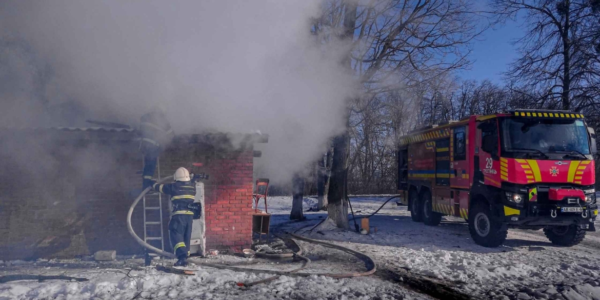 У трьох громадах Вінниччині через несправність пічного опалення горіли будинки
