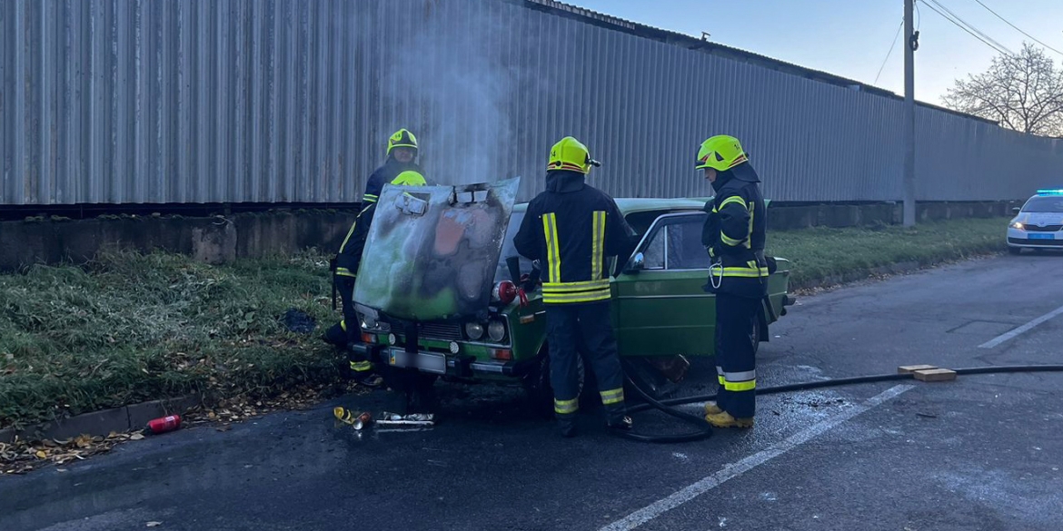 У Тульчині згорів легковий автомобіль