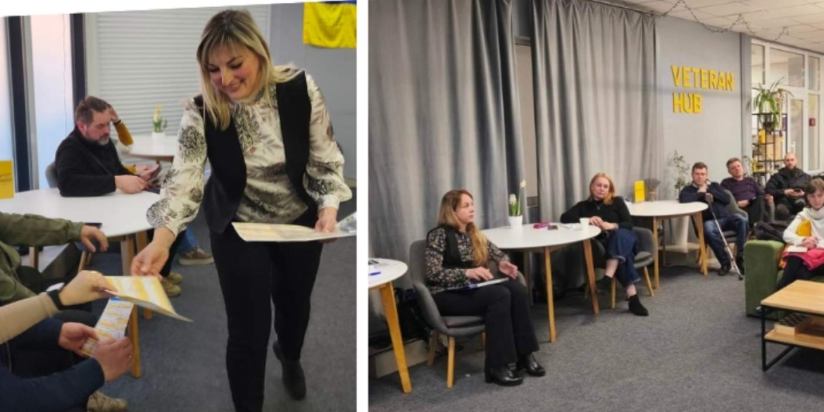 У Veteran Hub вінницьким військовим і ветеранам розповіли про державні та муніципальні пільги