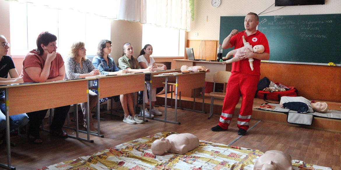 У Вінниці для педагогів організували курси «Першої домедичної допомоги»