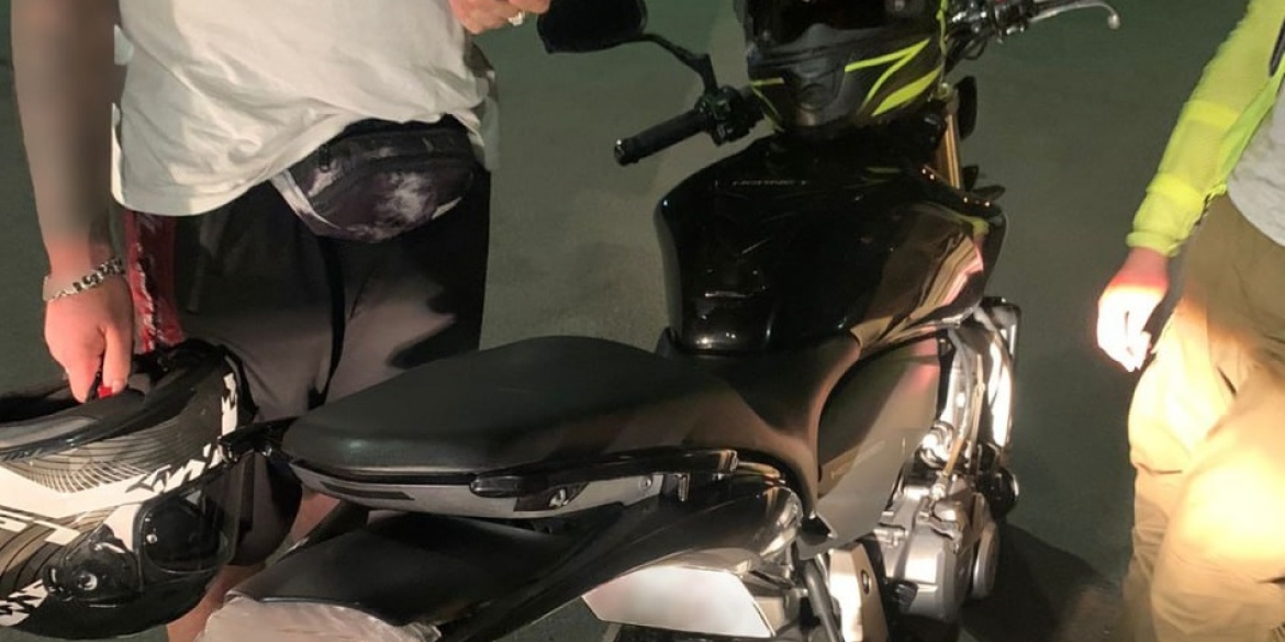 У Вінниці молодик роз'їжджав на викраденому в Італії мотоциклі