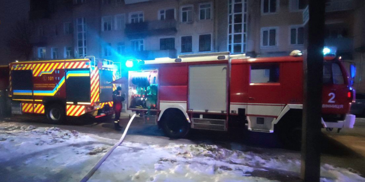 У Вінниці пожежа забрала життя 67-річного чоловіка