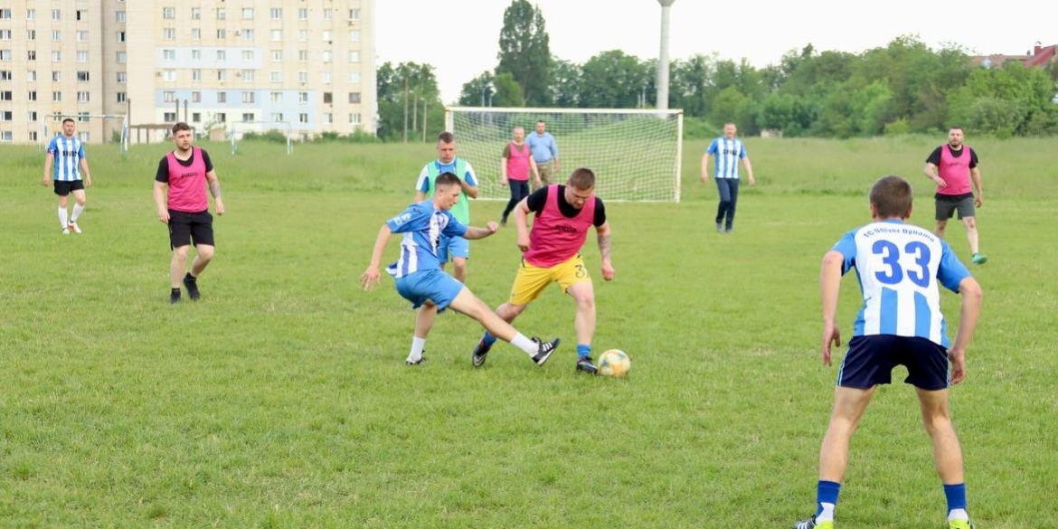 У Вінниці провели гру з мініфутболу - змагались поліцейські офіцери громад