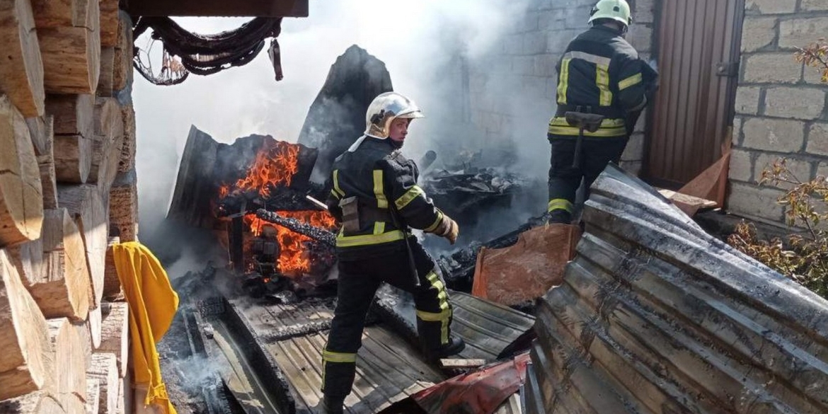 У Вінниці сталася пожежа - загорілось підсобне приміщення