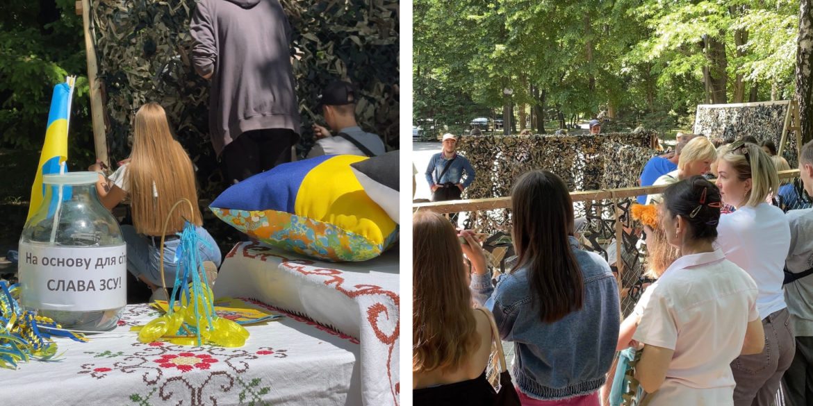 У Вінниці триває акція "Долоньки захисту", присвячена Дню захисту дітей