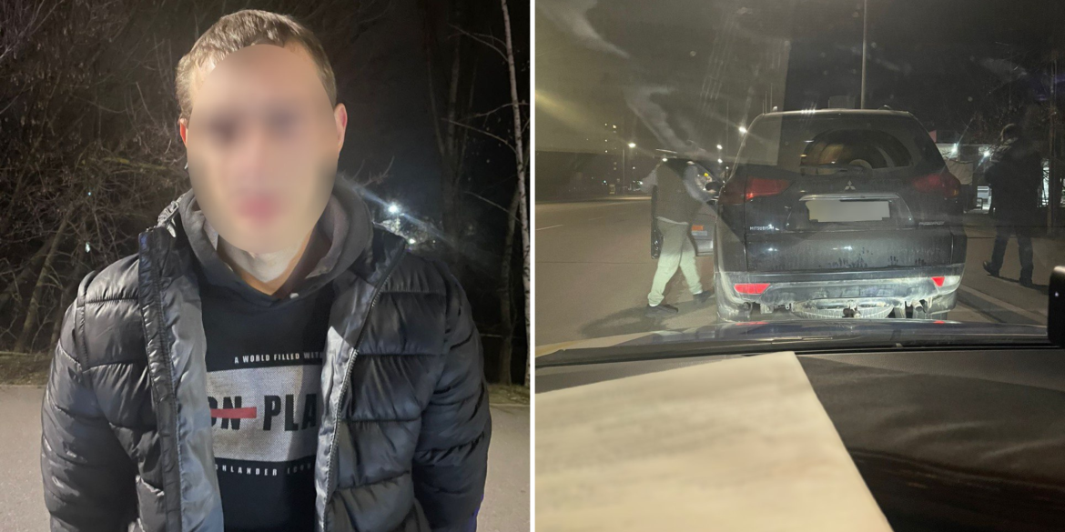 У Вінниці в новорічну ніч патрульні зупинили водія без прав, але з наркотиками
