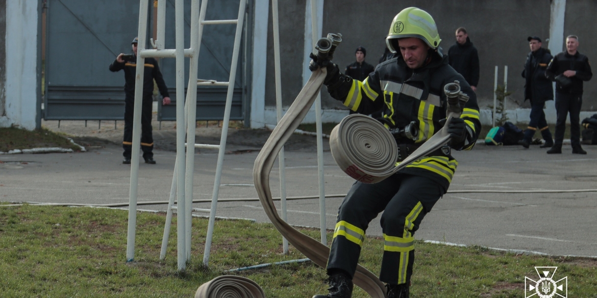 У Вінниці відбувся всеукраїнський конкурс, де обрали кращого рятувальника