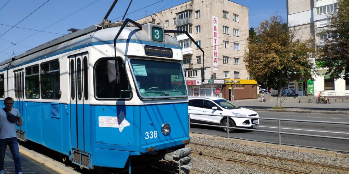 У Вінниці відновлюють рух трамваїв на трьох маршрутах