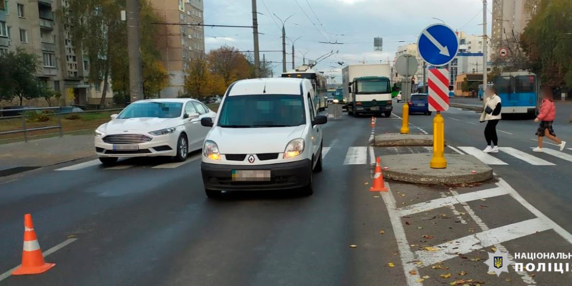 У Вінниці водій Renault на пішохідному переході збив 65-річну жінку