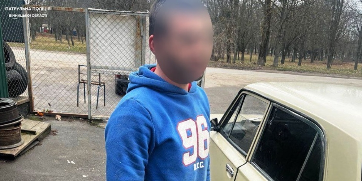 У Вінниці зупинили п'яного водія ВАЗу, який був позбавлений права керування