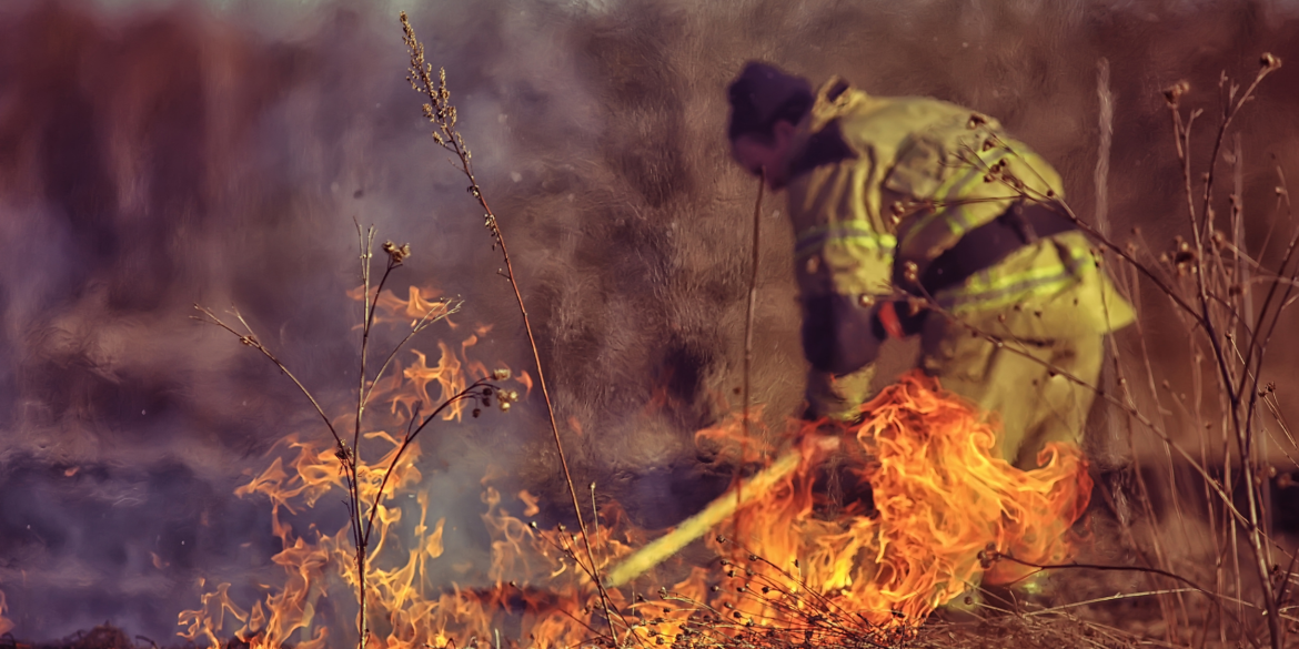 У Вінницькій громаді триває боротьба зі спалюванням сухої рослинності