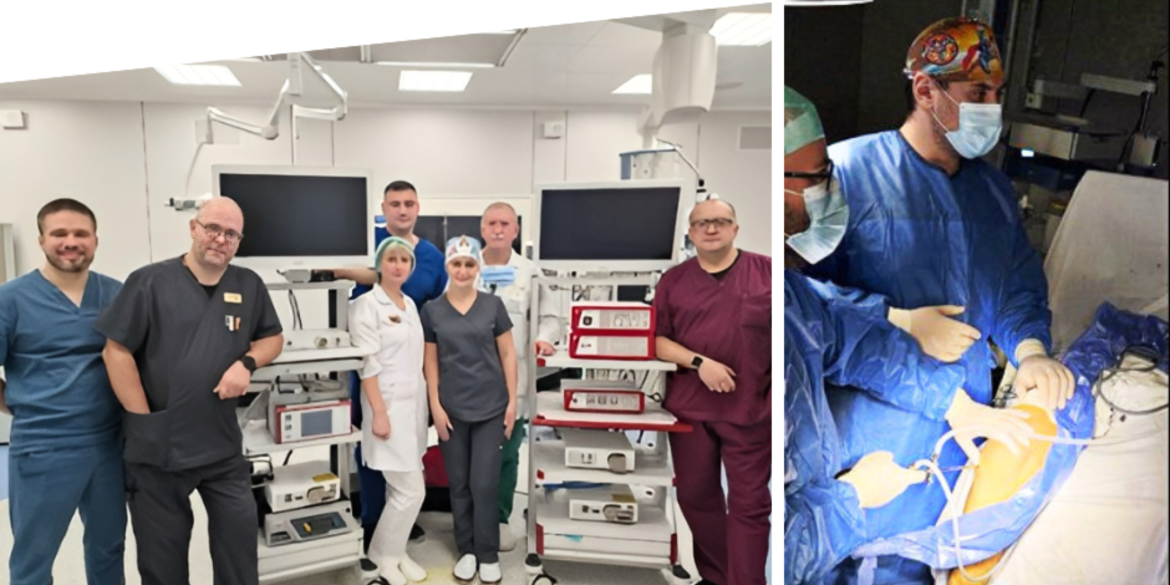 У Вінницькій лікарні швидкої допомоги функціонує новий артроскоп