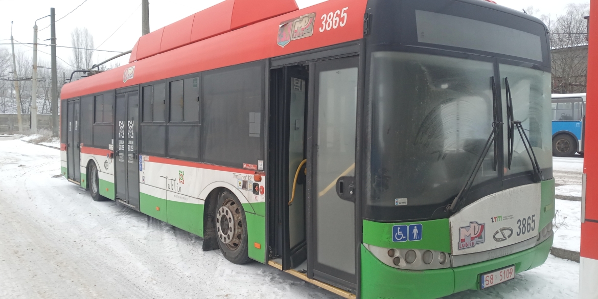 У Вінницю прибули ще шість тролейбусів Solaris з Любліна