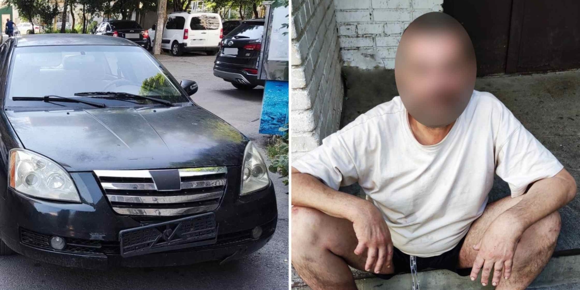 У Вінниці чоловік пошкодив чуже авто, втік з місця пригоди та напився