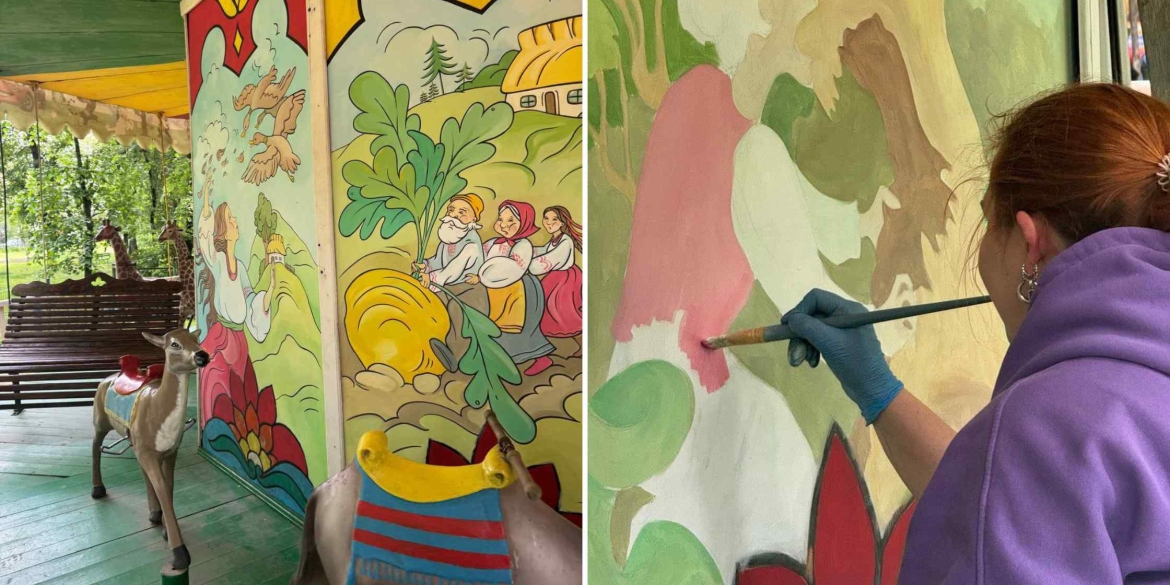 У Вінниці “дерусифікували” найстаріший дитячий атракціон у центральному парку