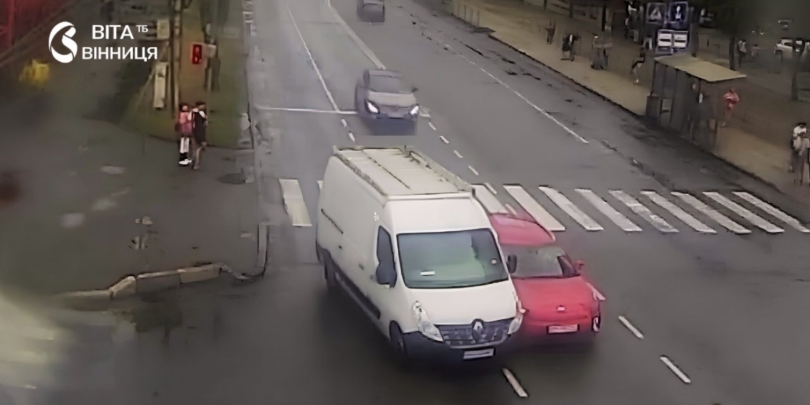 У Вінниці на перетині Келецької та Космонавтів сталася ДТП