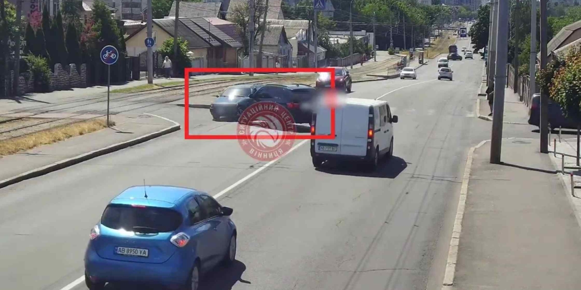 У Вінниці на розі вул.Келецької та Миколайчука трапилась ДТП