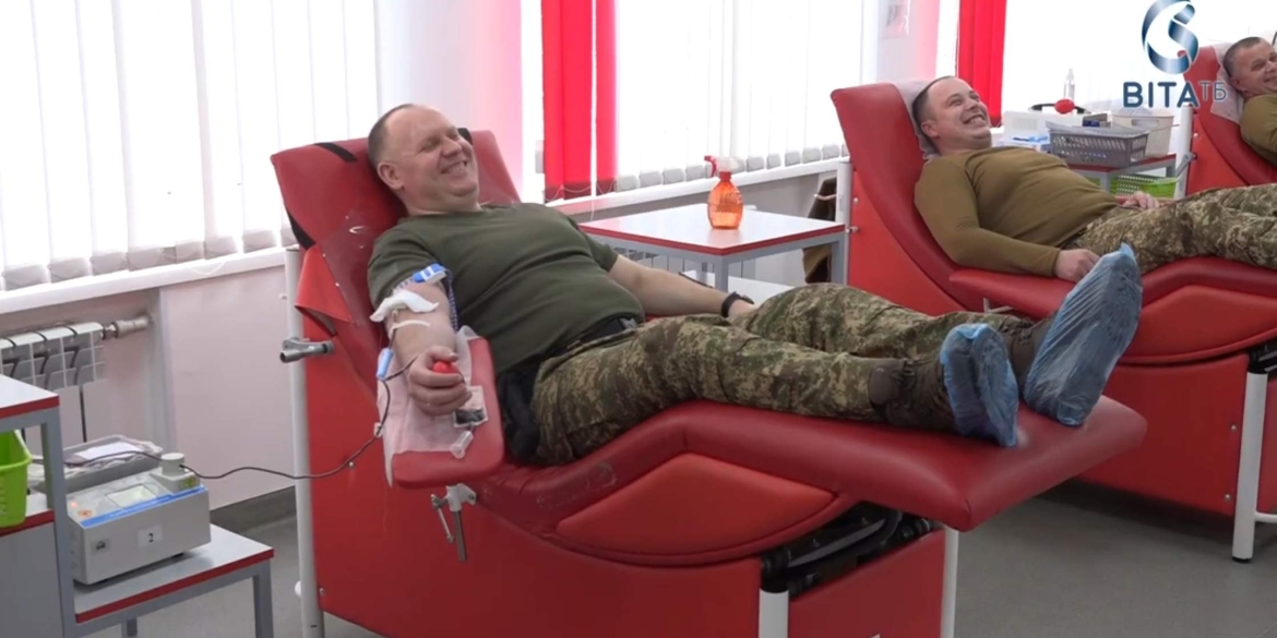 У Вінниці нацгвардійці здали кров для захисників та цивільних