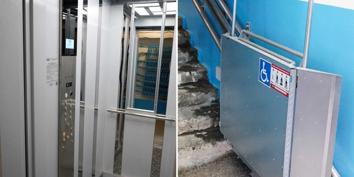 У Вінниці облаштували сучасний підйомник та ліфт в багатоповерхівці на вулиці Андрія Первозванного