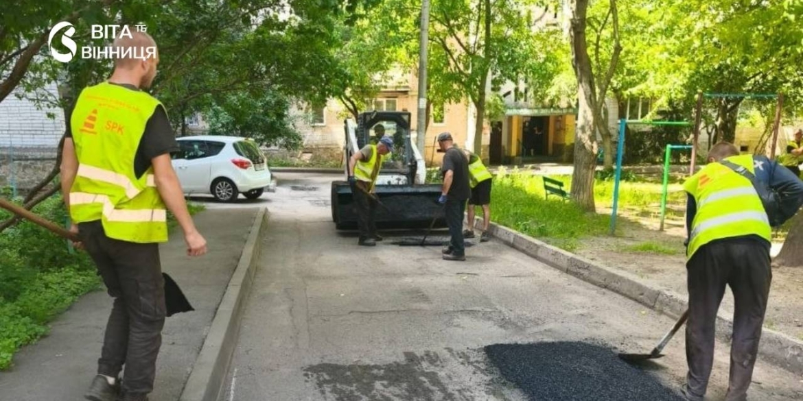 У Вінниці оновили вже понад 80 прибудинкових територій — роботи тривають