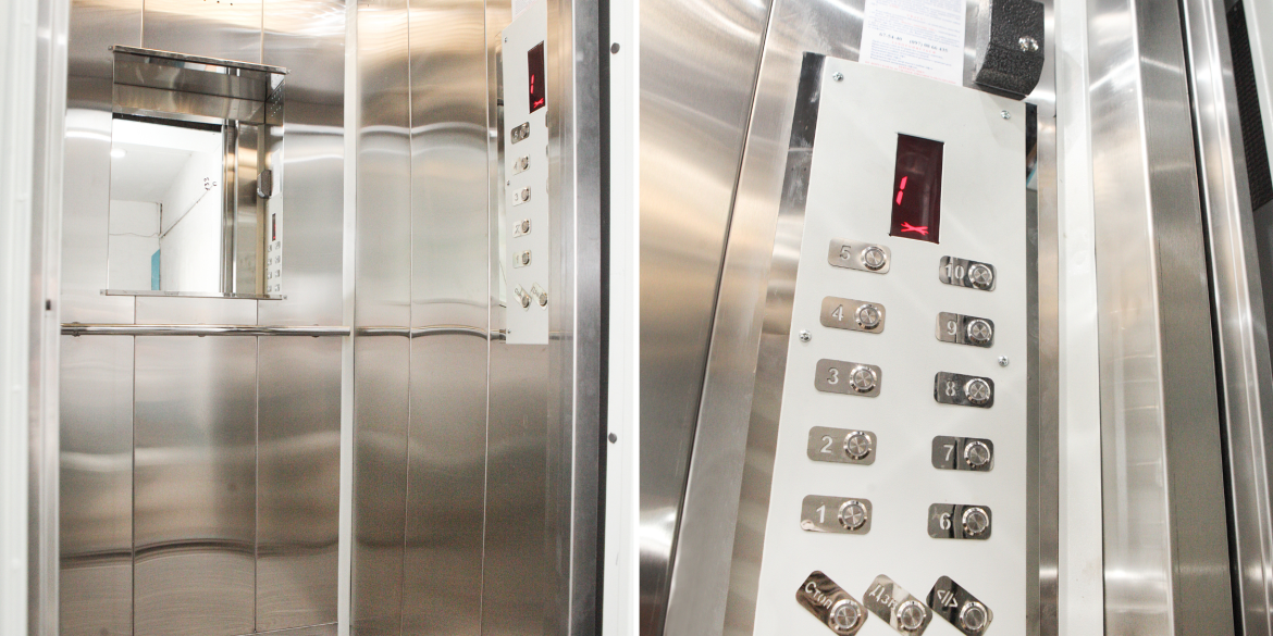 У Вінниці оновили й капітально відремонтували ліфт за адресою - вул.Григоренка, 67