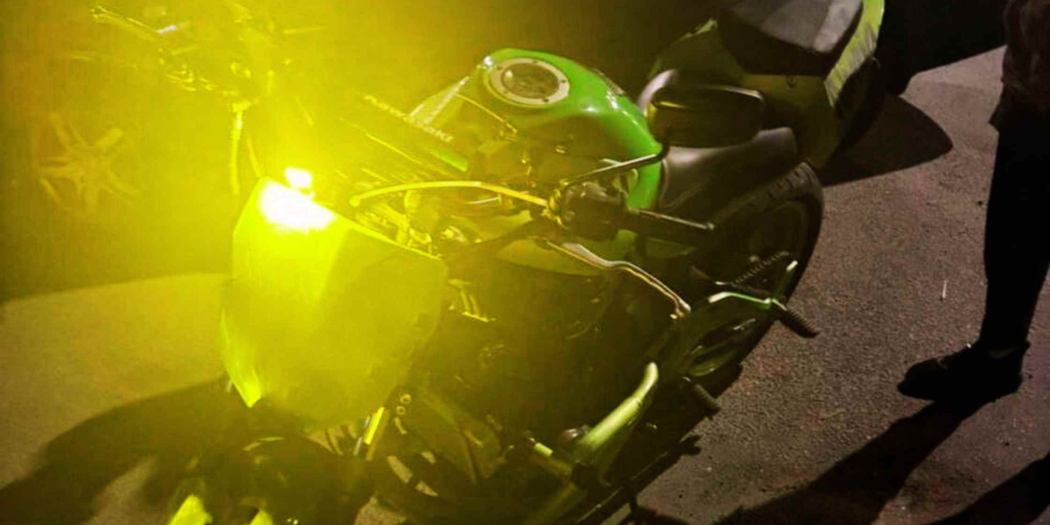 У Вінниці п'яний мотоцикліст ганяв на Kawasaki з бази розшуку Інтерполу