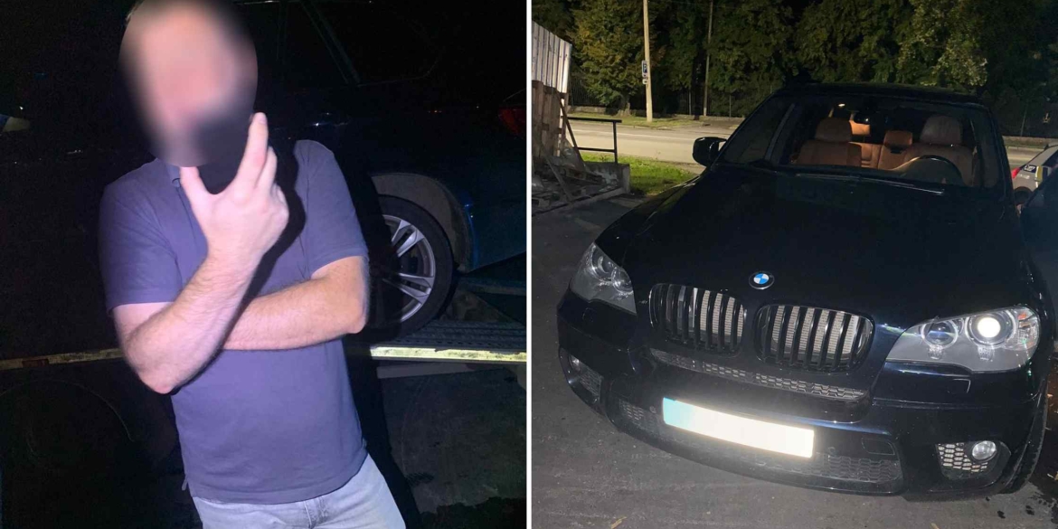 У Вінниці п'яний водій-порушник тікав вночі від поліцейських
