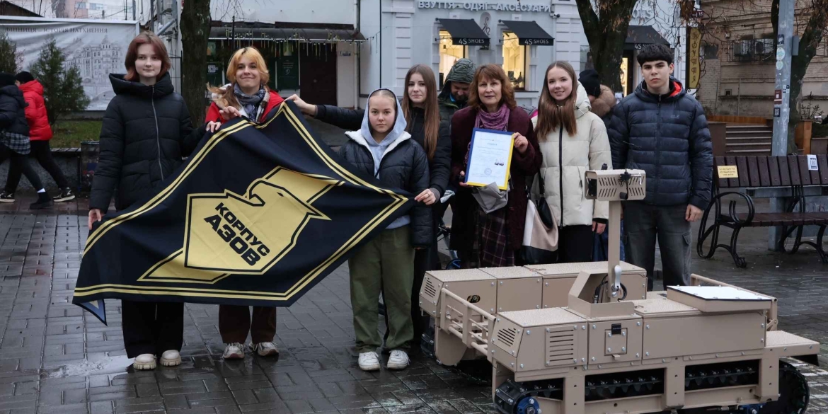 У Вінниці передали нацгвардійцям платформу «TerMIT», придбану завдяки збору кришечок