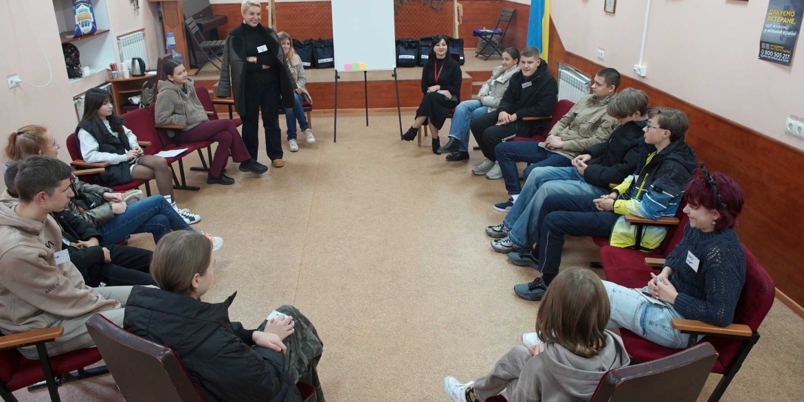 У Вінниці провели тренінг для дітей ВПО до Дня ментального здоров’я