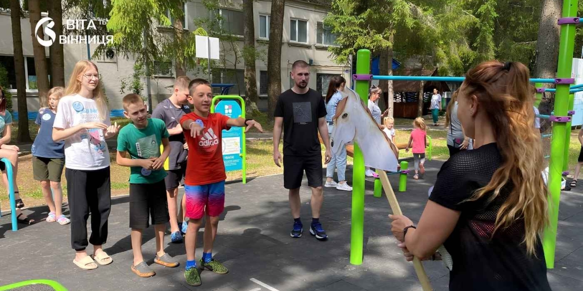 У Вінниці розпочалася перша зміна табору для маріупольських родин