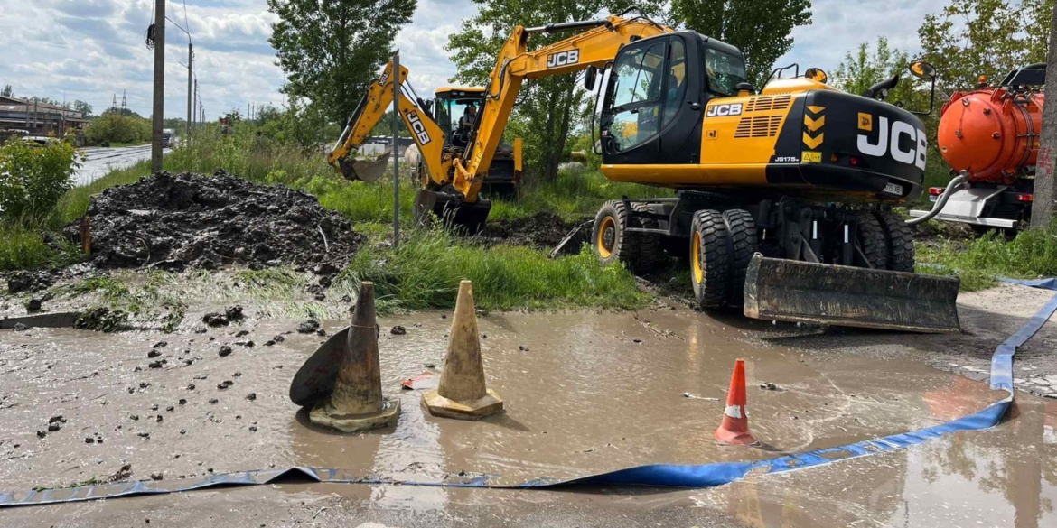 У Вінниці сталась аварія на найбільшому бетонному водогоні міста