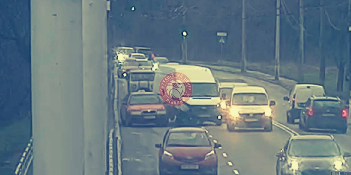 У Вінниці сталась ДТП біля київського моста