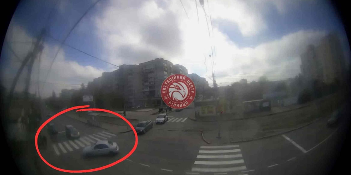 У Вінниці сталась ДТП на перетині вулиць Келецької та Лялі Ратушної