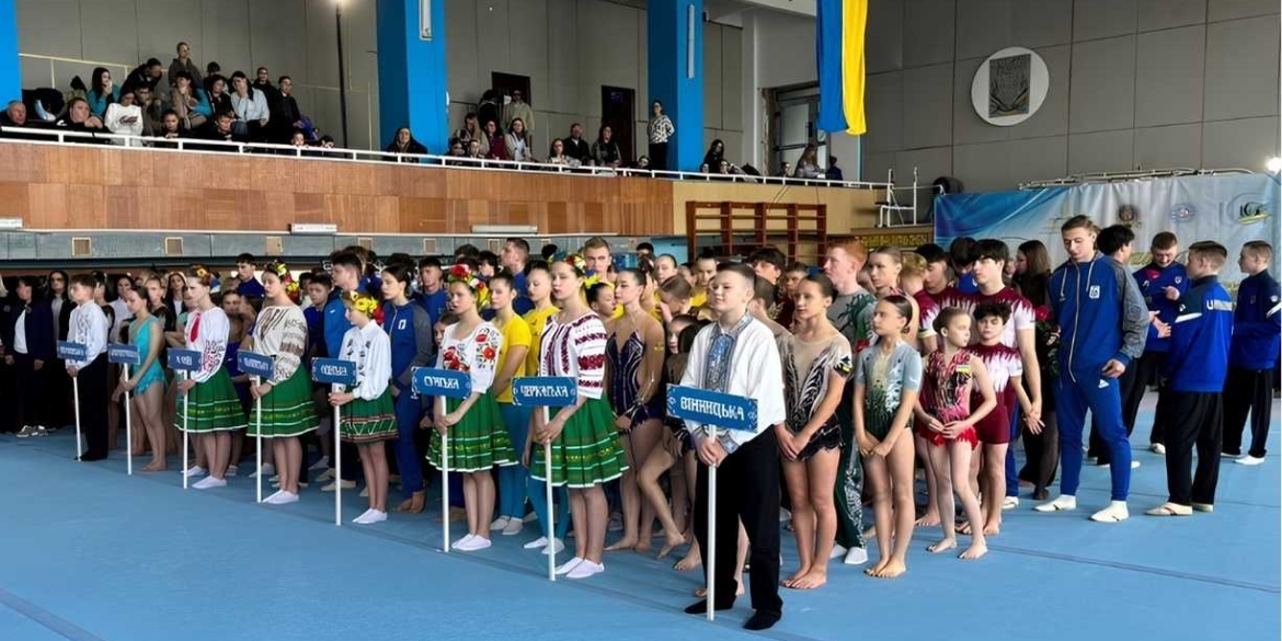 У Вінниці стартували масштабні всеукраїнські змагання зі спортивної акробатики