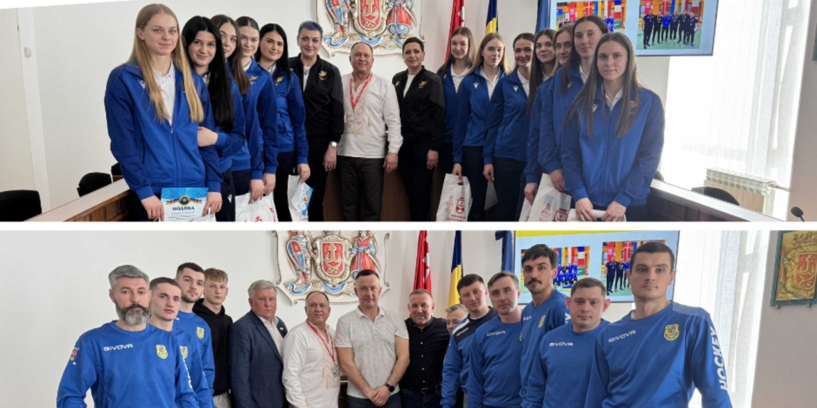 У Вінниці відзначили дві команди за високі спортивні досягнення