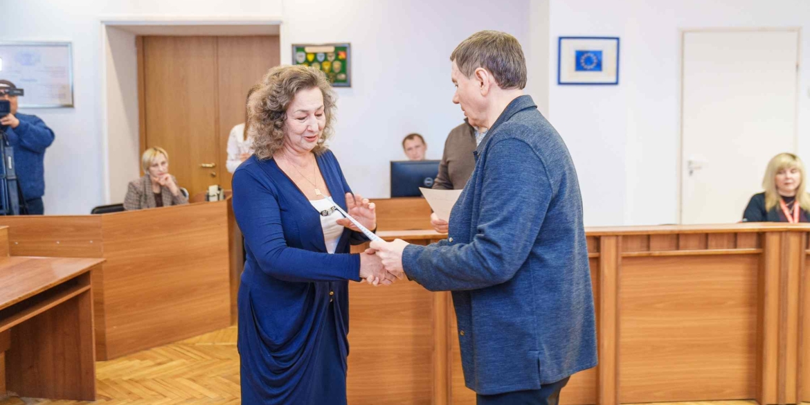 У Вінниці відзначили голів ОСББ, які належним чином облаштували тимчасові укриття