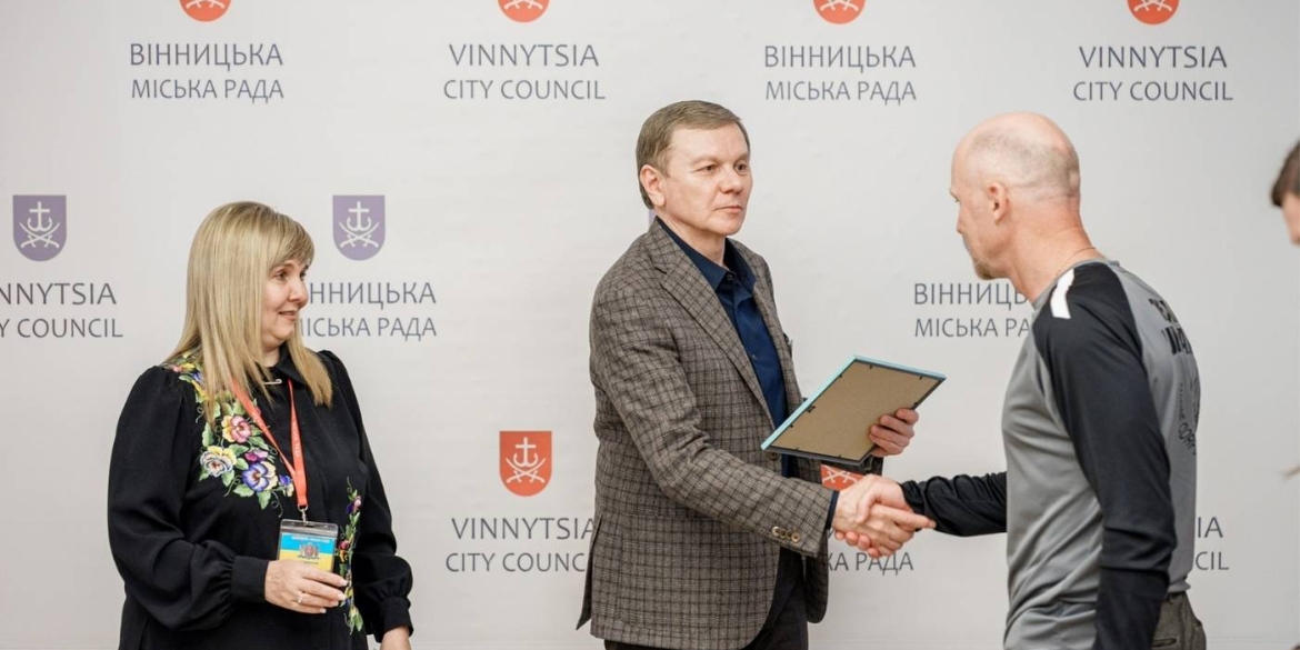 У Вінниці відзначили ветеранів, які взяли участь у міжнародних адаптивних змаганнях у США
